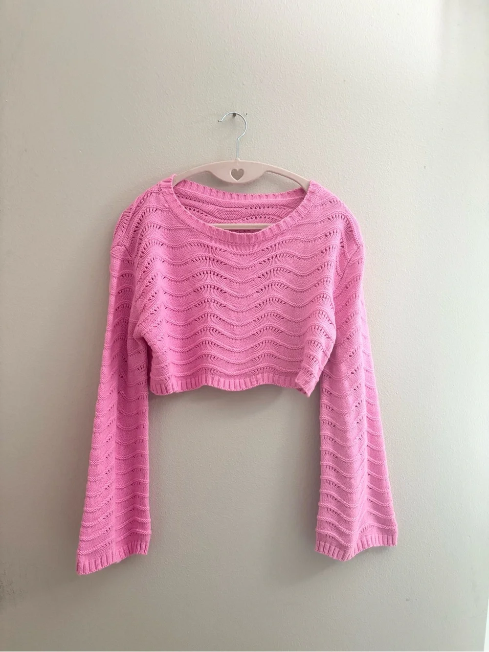 5/$15 🩷 SHEIN Bright Pink Knit Sweater